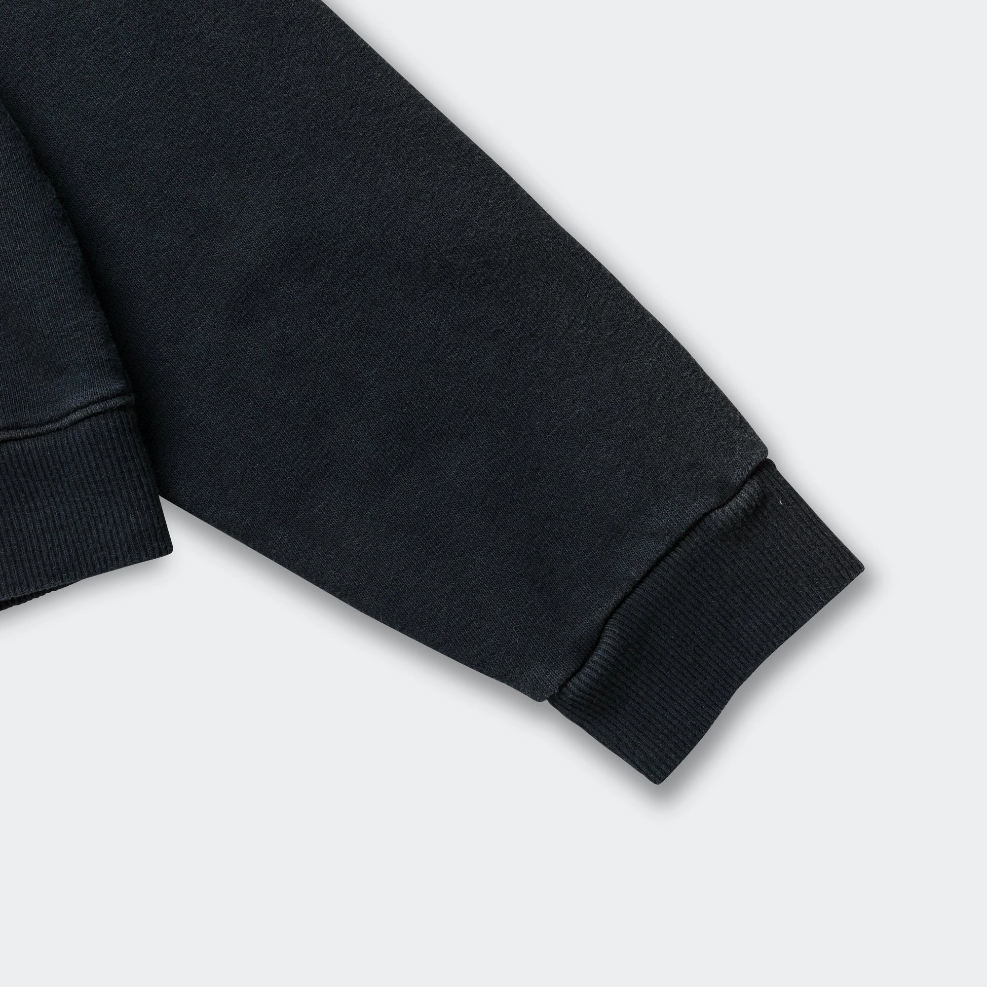 SWT Knit ZIP-UP GYM Parka - Black