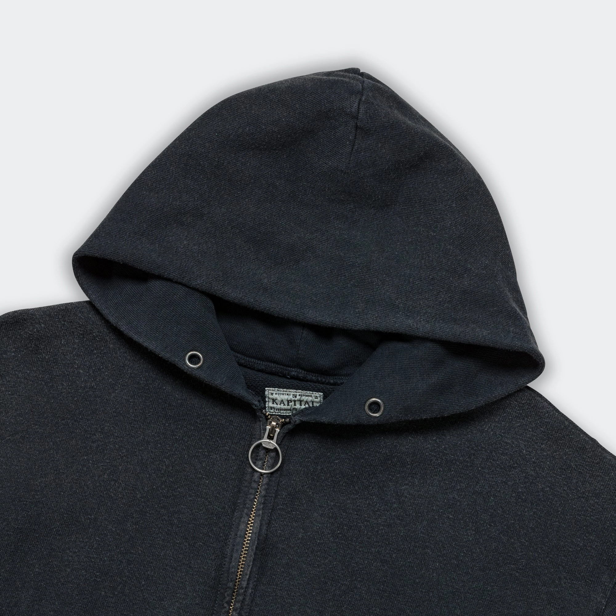 SWT Knit ZIP-UP GYM Parka - Black