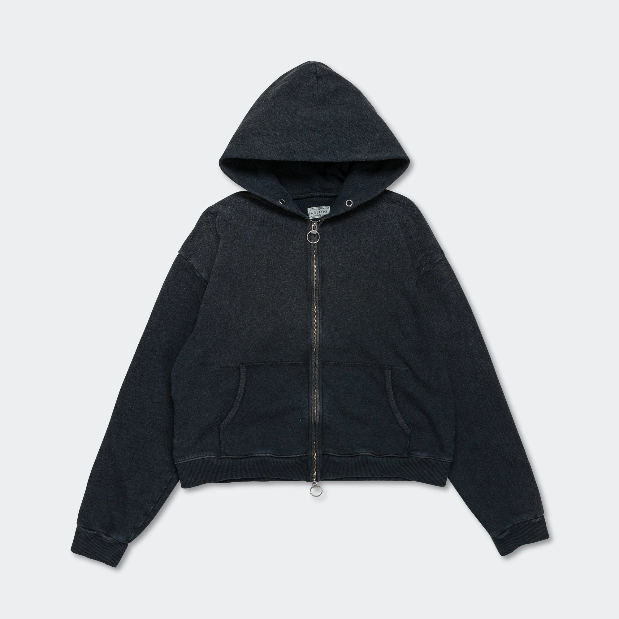 SWT Knit ZIP-UP GYM Parka - Black