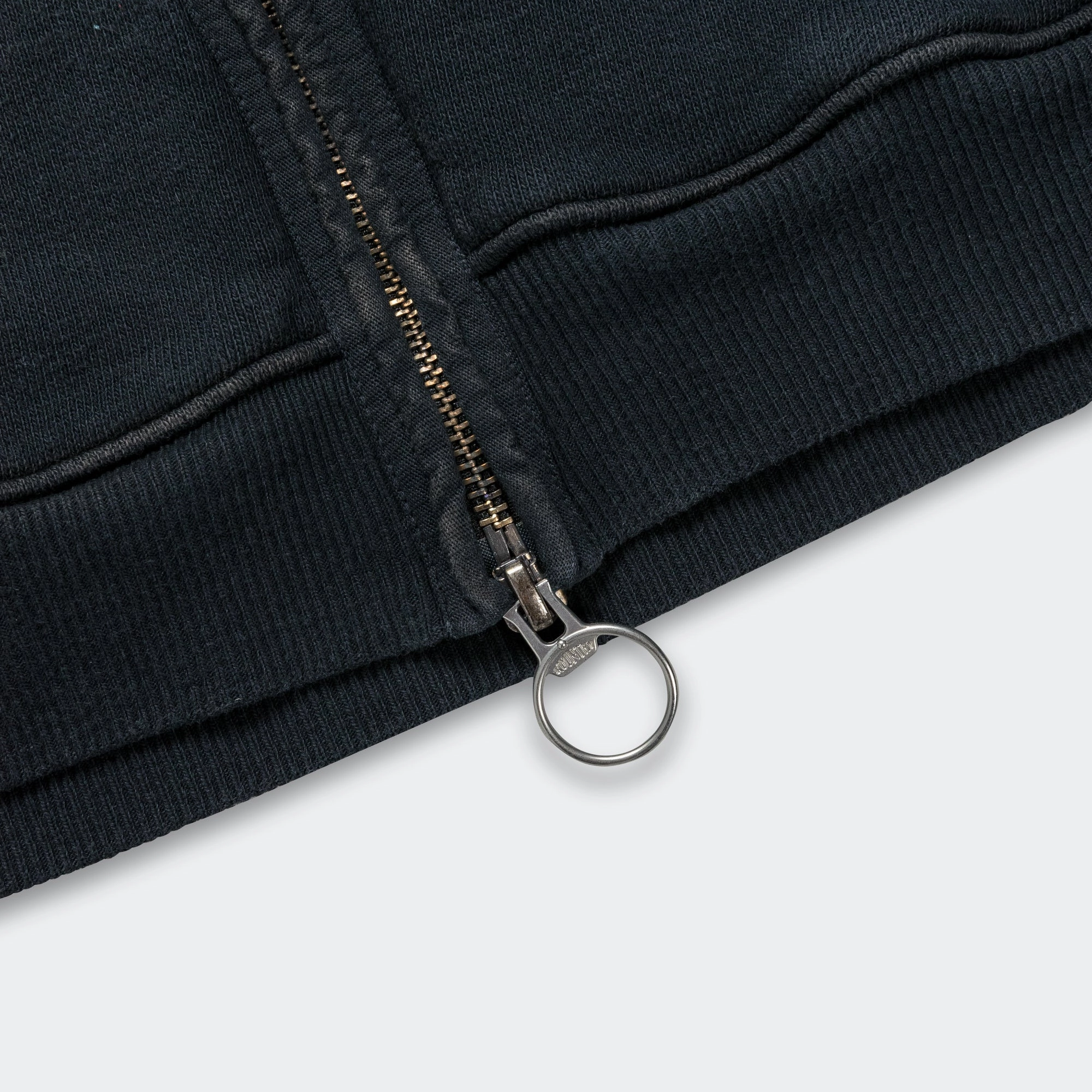 SWT Knit ZIP-UP GYM Parka - Black