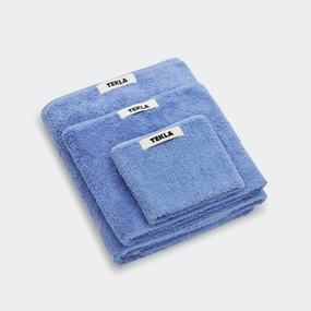 Terry Towel - Clear Blue
