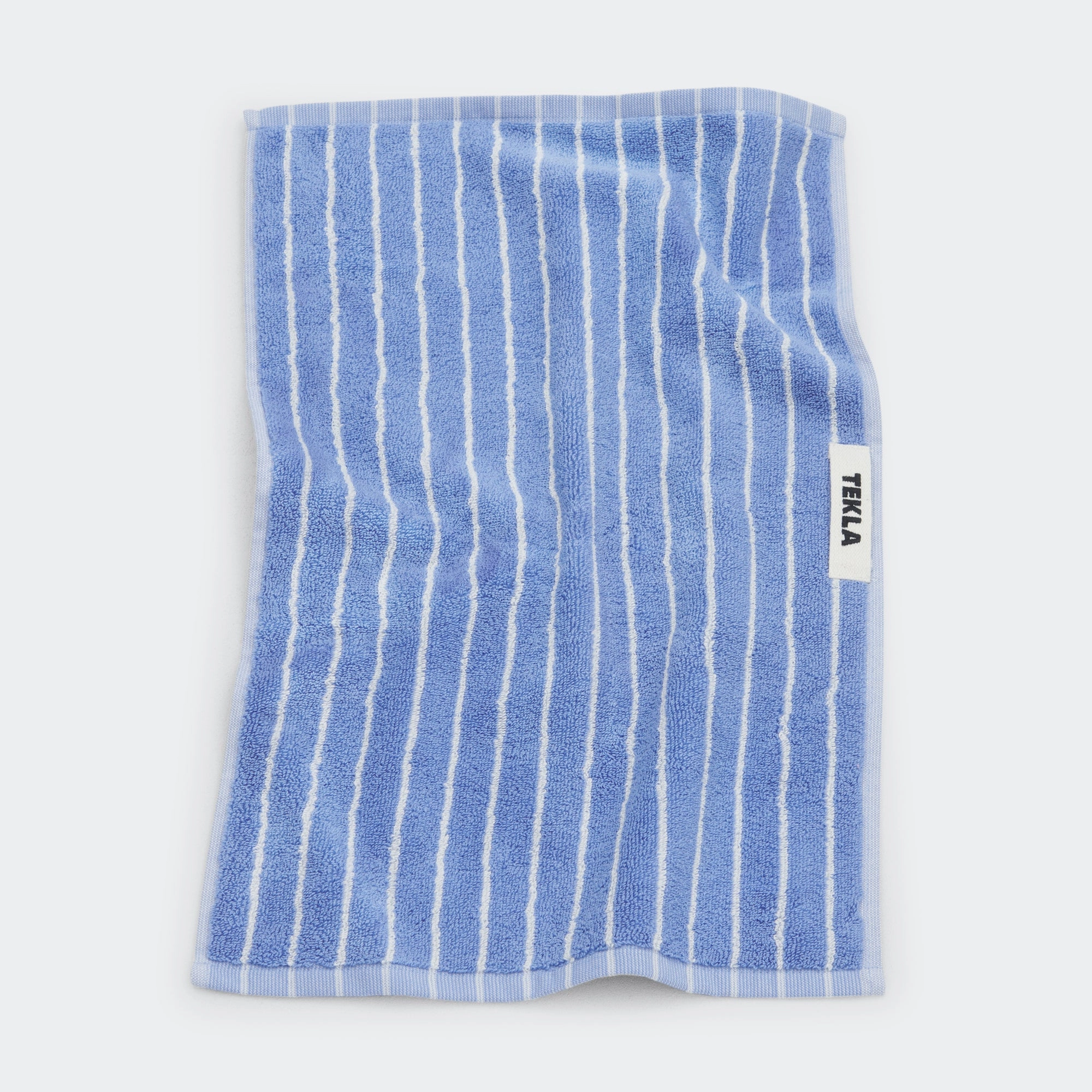 Terry Towel - Clear Blue Stripes
