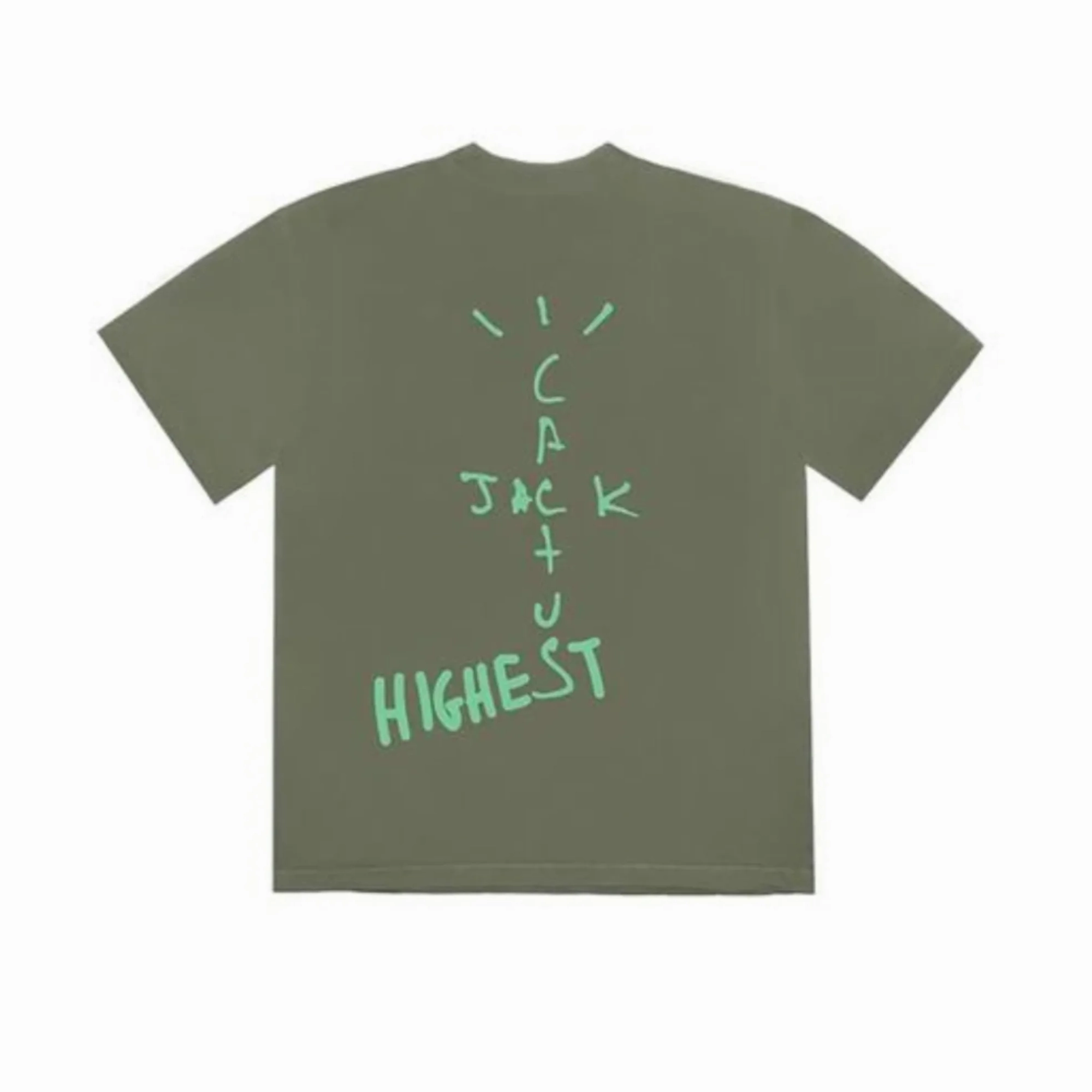 Travis Scott x Jordan Cactus Jack Highest T-shirt Olive