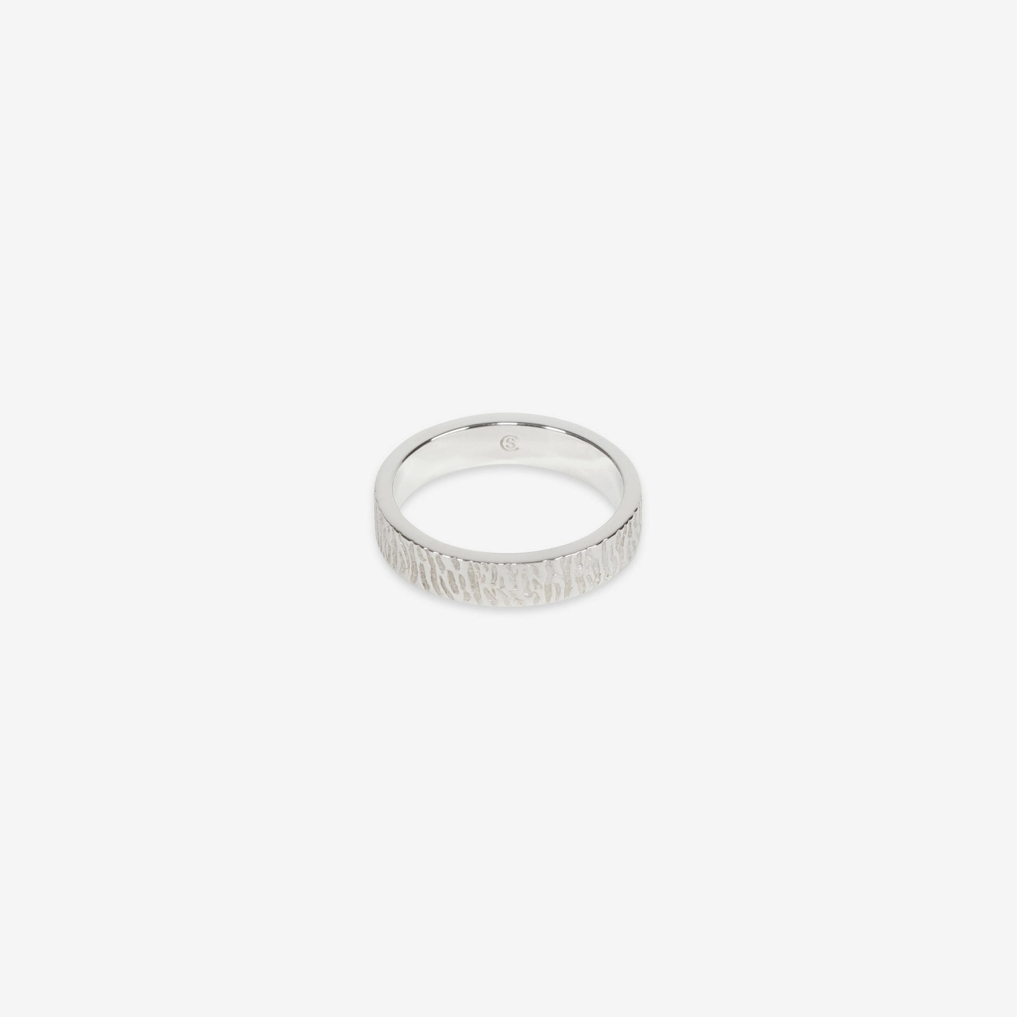 Type 005 Texture Ring Silver