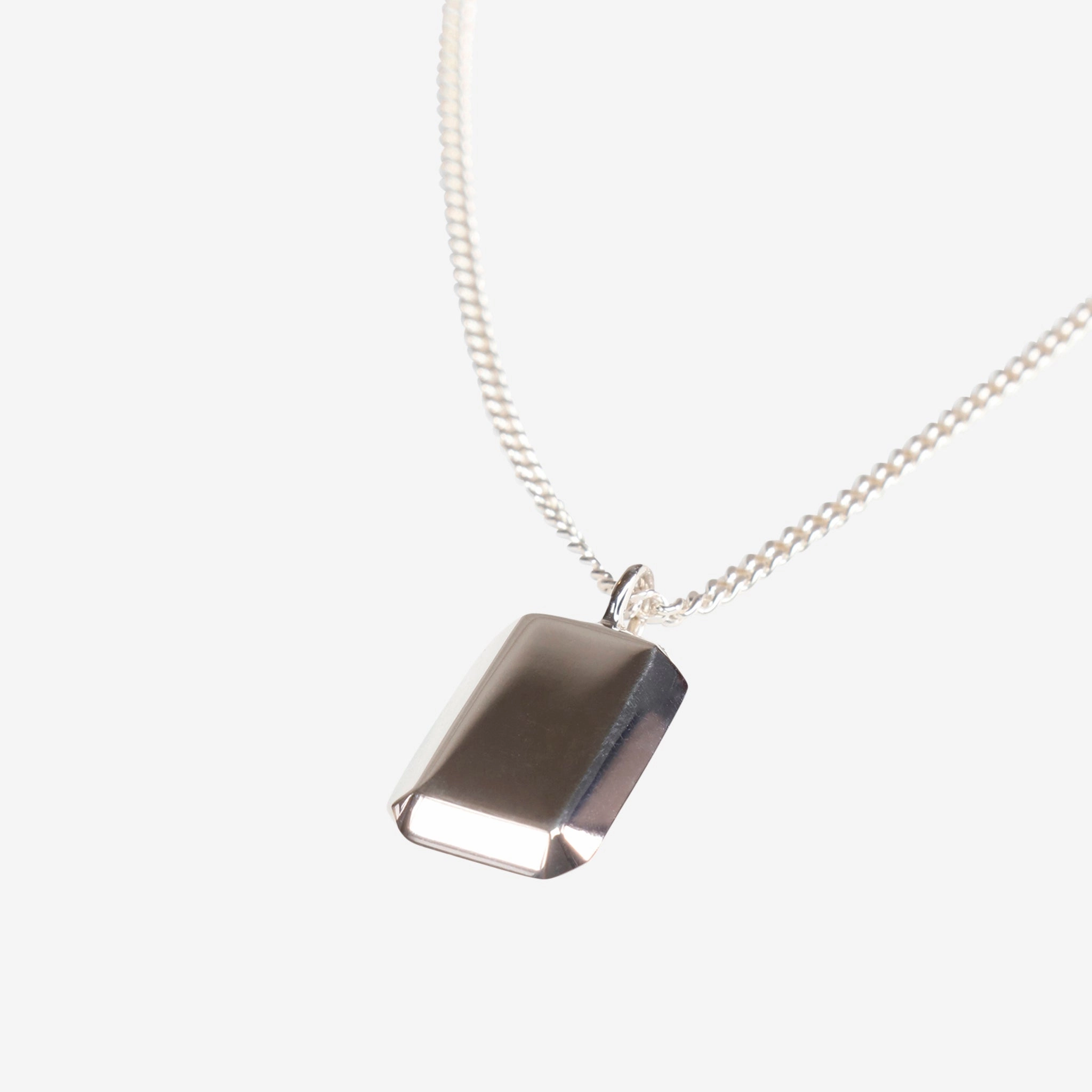 Type 013 Bank Pendant Silver