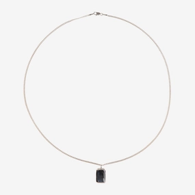 Type 013 Bank Pendant Silver