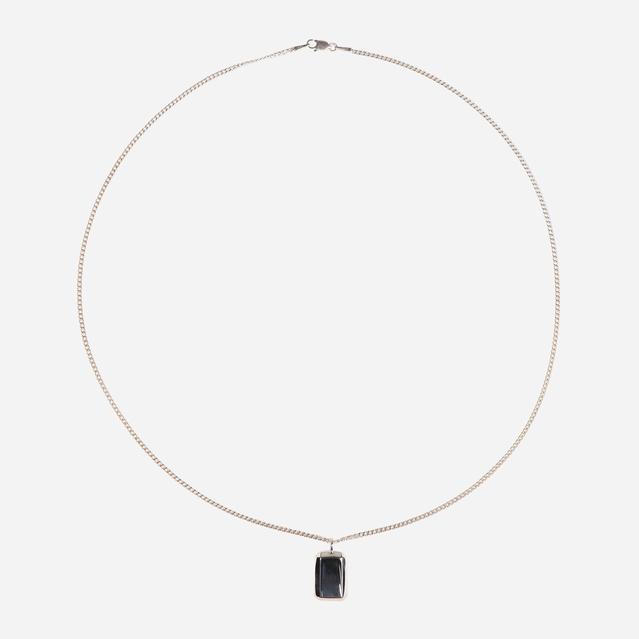Type 013 Bank Pendant Silver