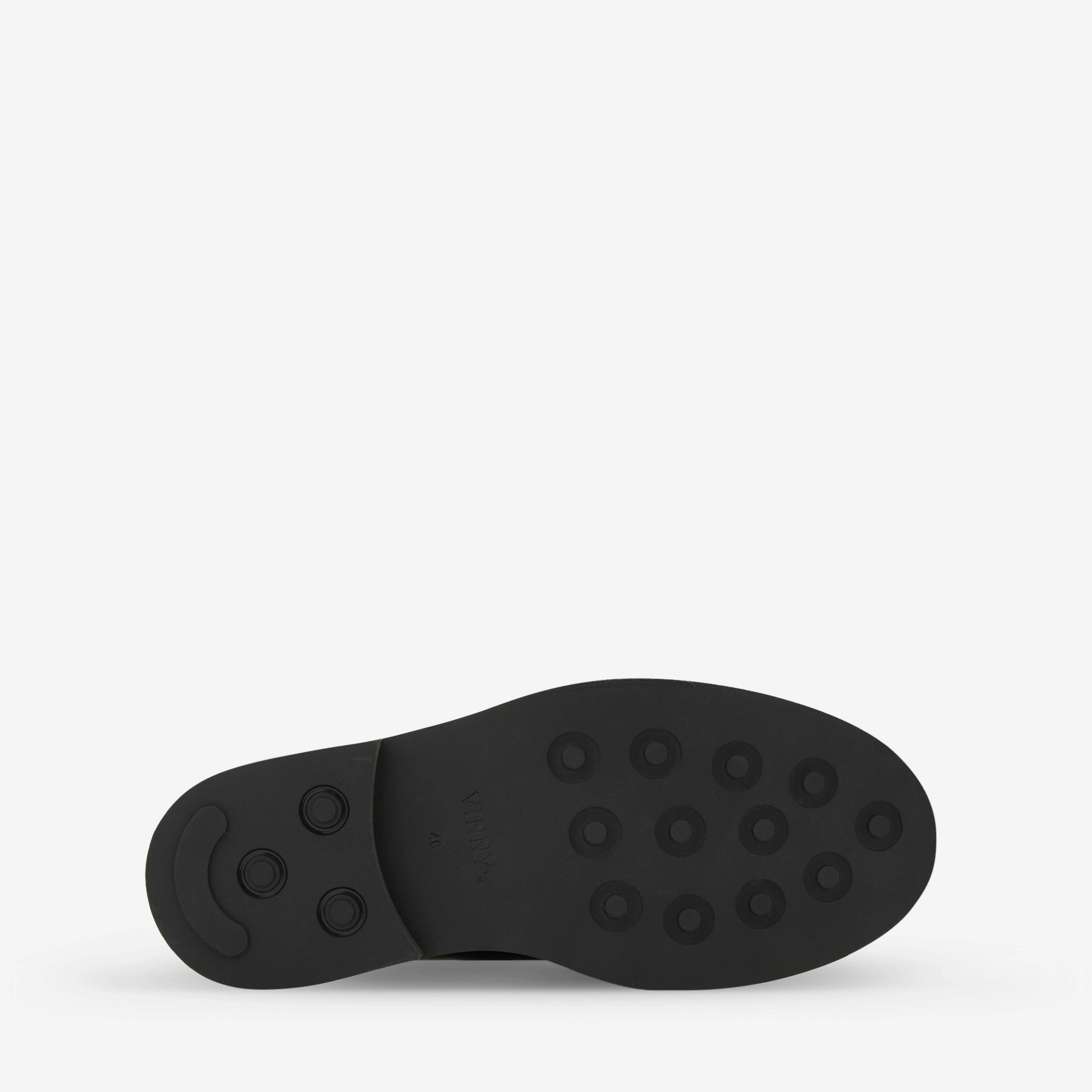 Vinnee Penny Loafer Black Polido Leather