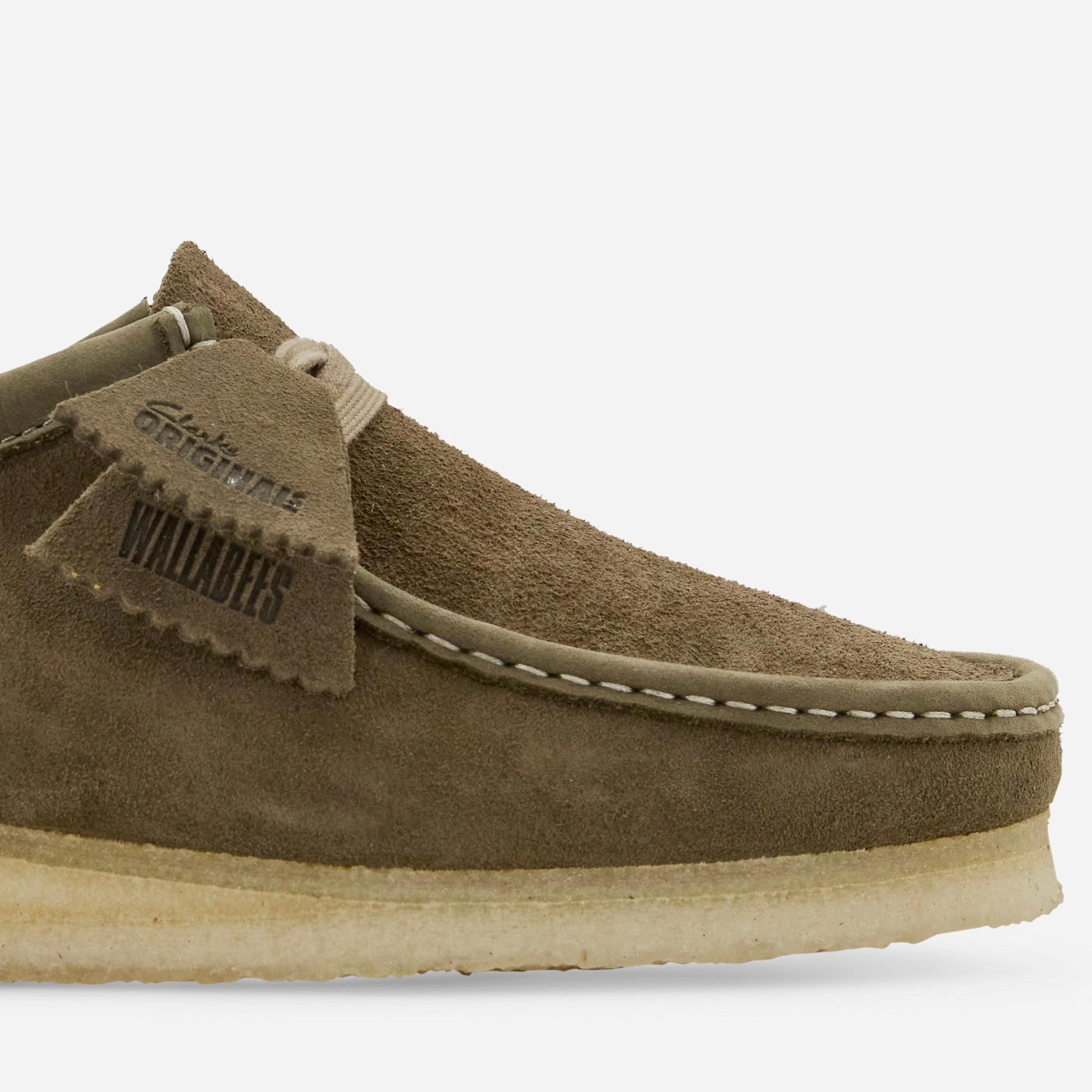 Wallabee Pale Khaki Suede