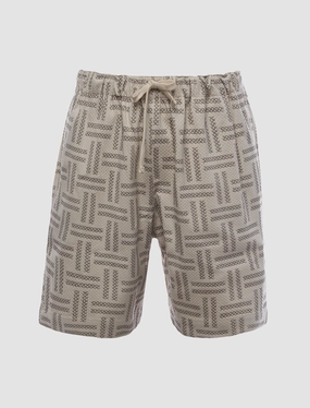 WEAVE ELASTIC SHORT