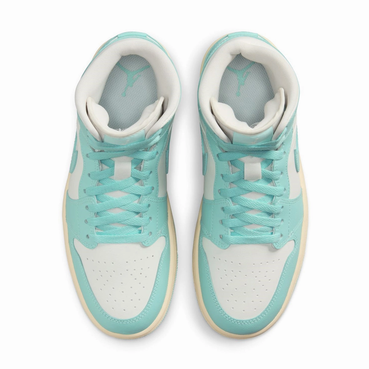 Wmns Air Jordan 1 Mid 'Light Dew Muslin'