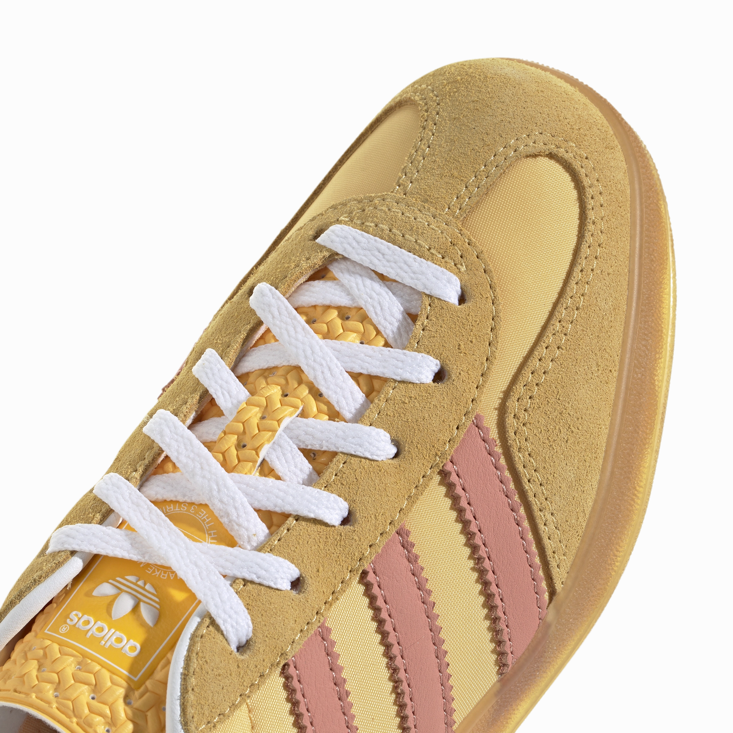 Wmns Gazelle Indoor 'Yellow Pink'