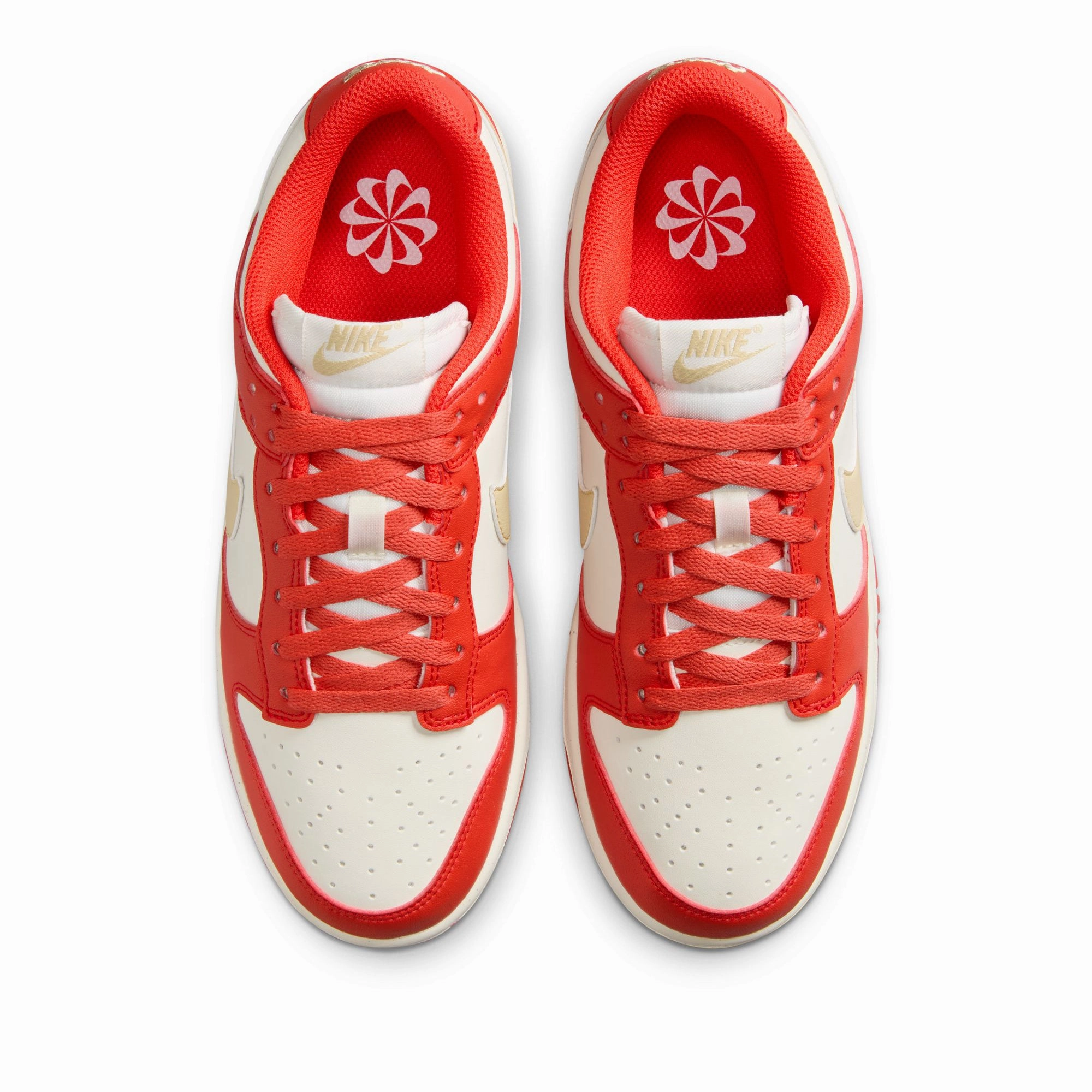 Women's Nike Dunk Low Next Nature - Light Crimson/Team Gold