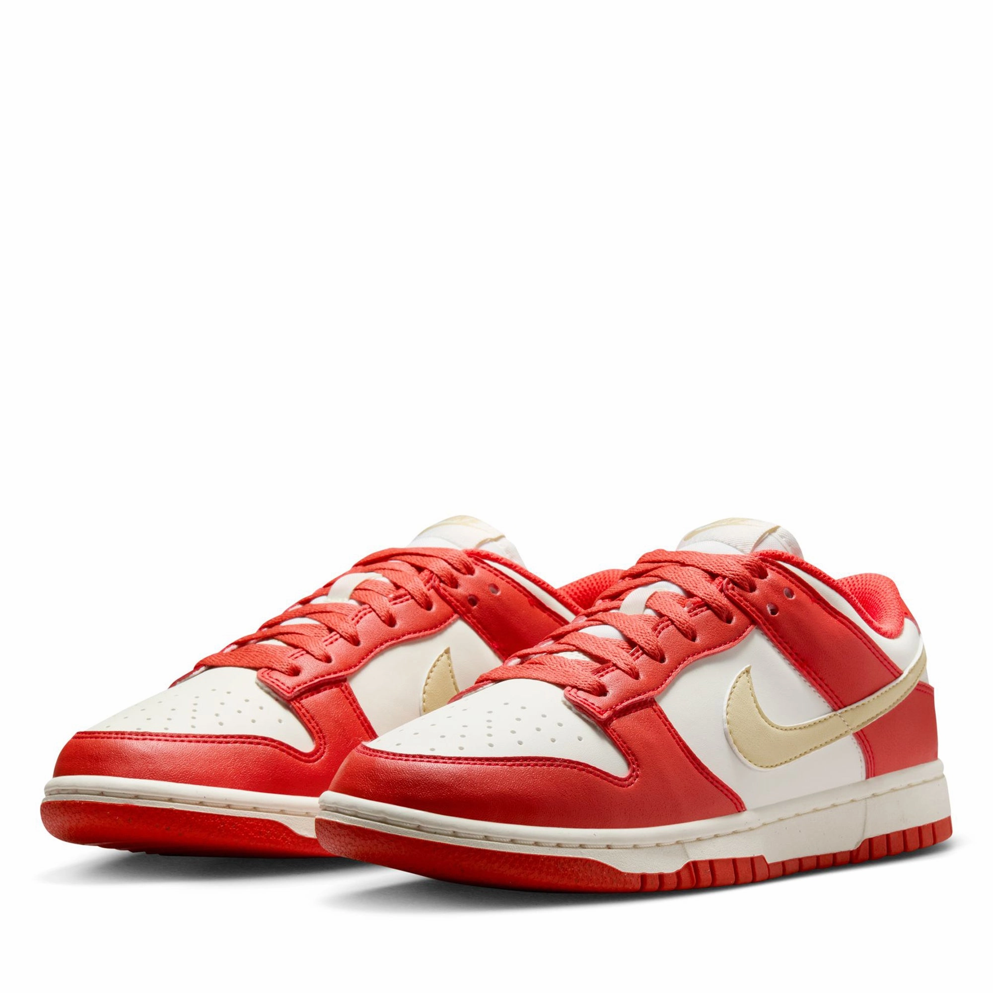 Women's Nike Dunk Low Next Nature - Light Crimson/Team Gold