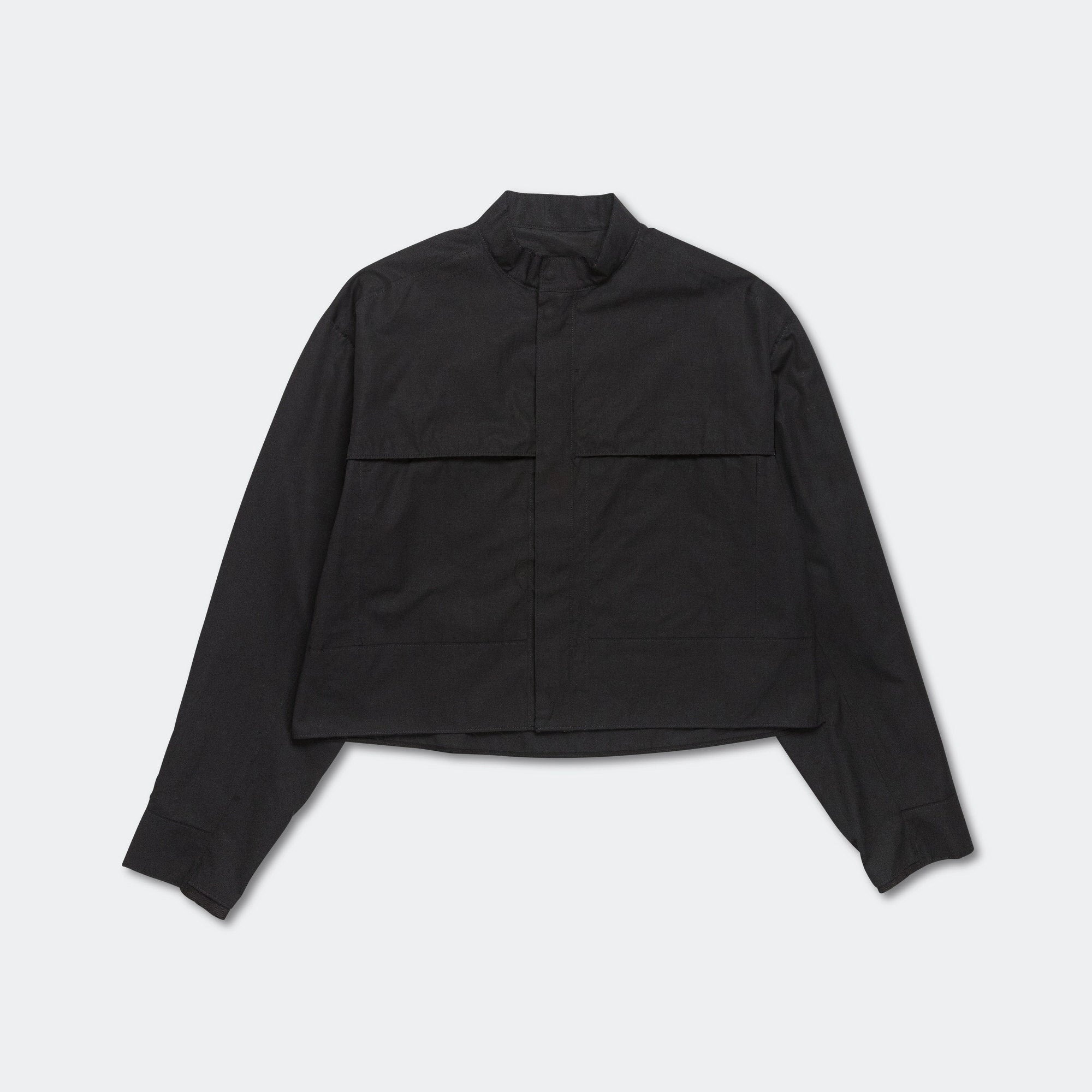 Womens Raw-Cut Top - Black